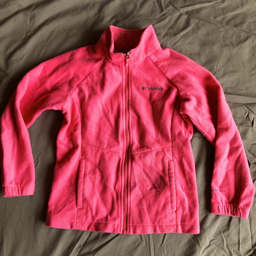 Columbia girls fleece jacket